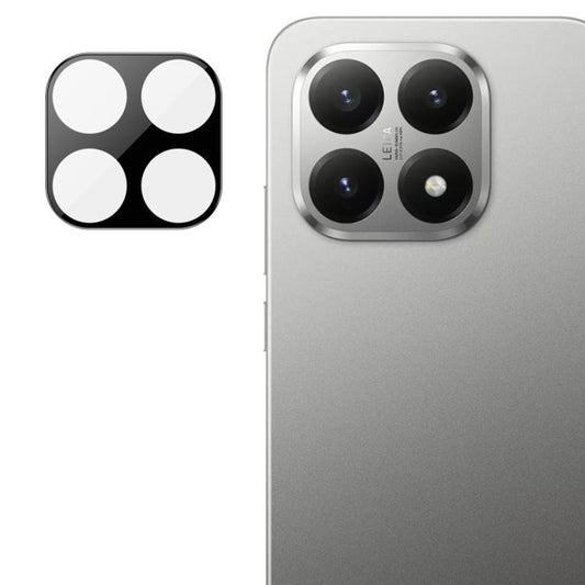 Bakre kameralinsebeskyttelse Techsuit for Xiaomi 15T, Herdet glass, Svart