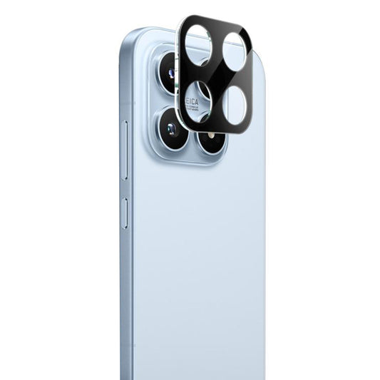 Beskyttelsesfolie for bakre kamera Techsuit for Xiaomi 17, Herdet glass, Svart