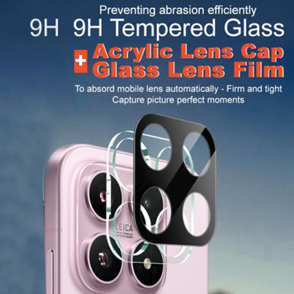 Beskyttelsesfolie for bakre kamera Techsuit for Xiaomi 17, Herdet glass, Svart