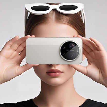 Beskyttelsesfolie for bakre kamera Techsuit for Xiaomi 17 Ultra, Herdet glass, Svart