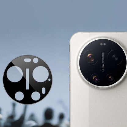 Beskyttelsesfolie for bakre kamera Techsuit for Xiaomi 17 Ultra, Herdet glass, Svart