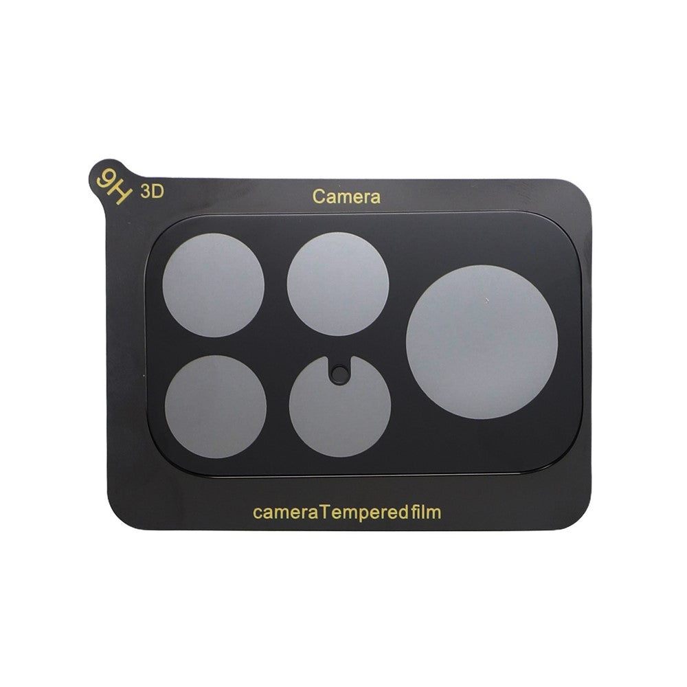 Techsuit beskyttelsesglass til bakkamera for Xiaomi Poco F9 Pro, herdet glass, svart