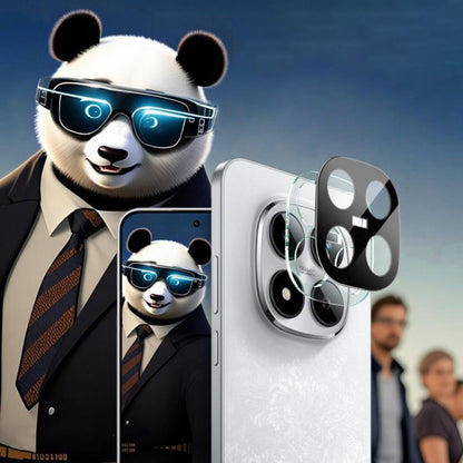 Beskyttelsesfolie for bakre kamera Techsuit for Xiaomi Poco M8 Pro / Redmi Note 15 Pro+ 5G, Herdet glass, Svart