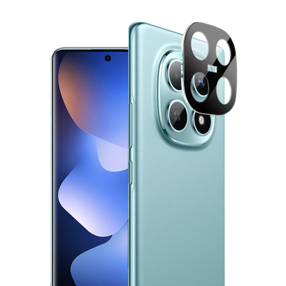 Beskyttelsesfolie for bakre kamera Techsuit for Xiaomi Poco M8 / Redmi Note 15 5G, Herdet glass, Svart