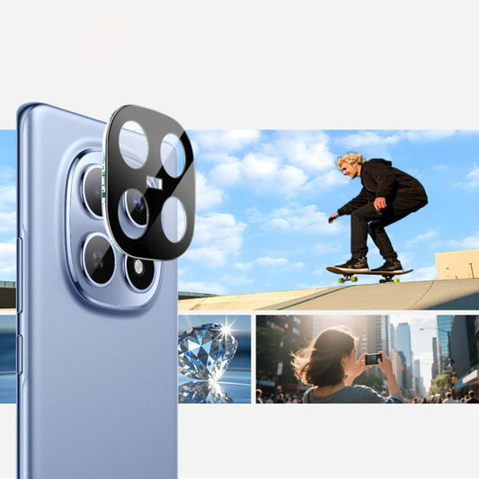 Beskyttelsesfolie for bakre kamera Techsuit for Xiaomi Poco M8 / Redmi Note 15 5G, Herdet glass, Svart