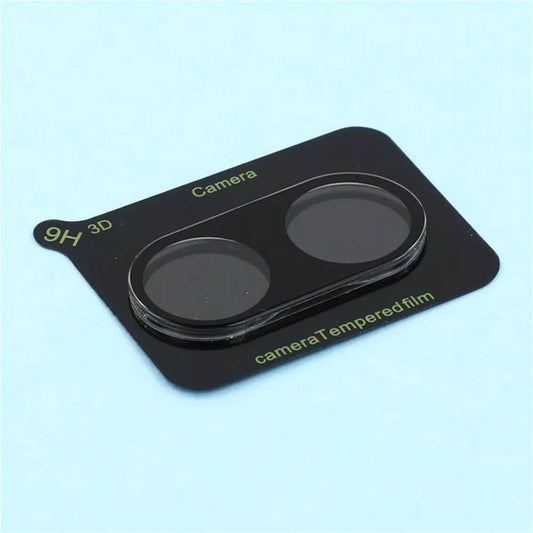 Bakre kameralinsebeskyttelse Techsuit for Xiaomi Poco X7 Pro, Herdet glass, Svart