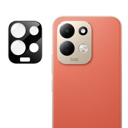 Bakre kameralinsebeskyttelse Techsuit for Xiaomi Redmi 17 5G / 17 4G, Herdet glass, svart