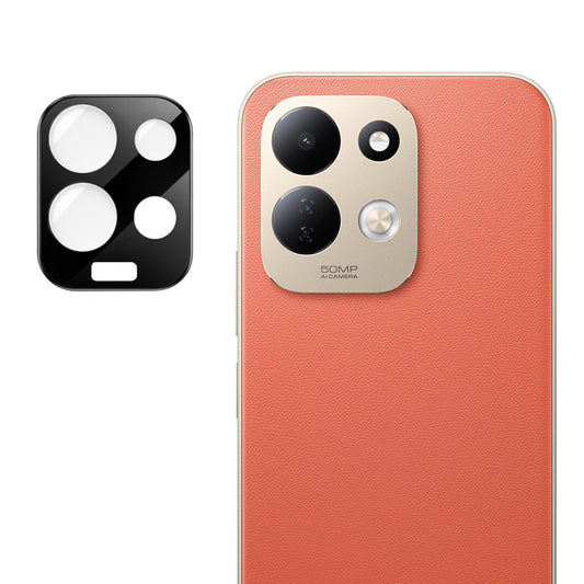 Bakre kameralinsebeskyttelse Techsuit for Xiaomi Redmi 17 5G / 17 4G, Herdet glass, svart
