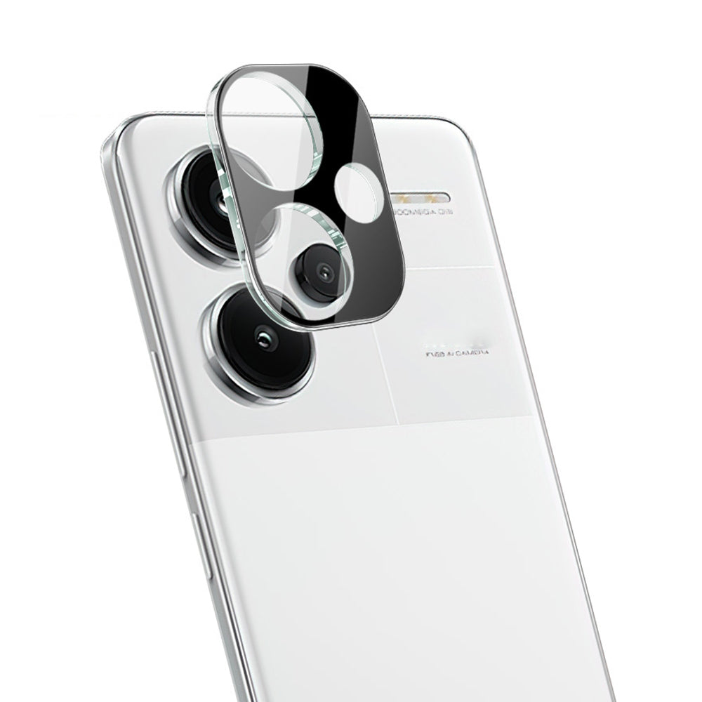 Techsuit bakkamera beskyttelsesfilm for Xiaomi Redmi Note 13 Pro+, Herdet glass, svart