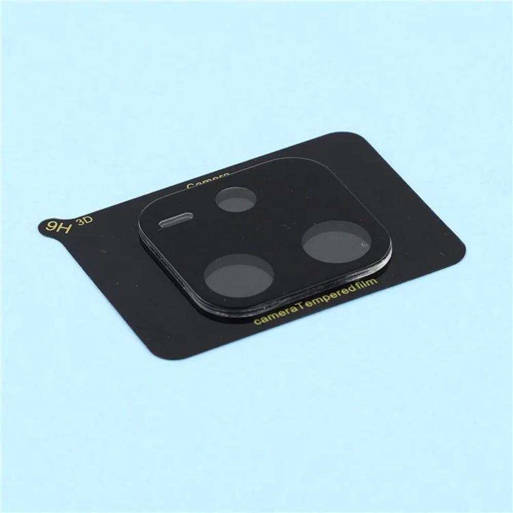Bakre kameralinsebeskyttelse Techsuit for Xiaomi Redmi Note 14 4G (Regional), Herdet glass, Svart