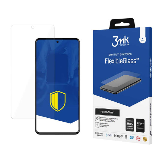 3MK FlexibleGlass skjermbeskyttelsesfilm for Samsung Galaxy A52s 5G A528 / A52 5G A526 / A52 A525, fleksibelt glass, full lim