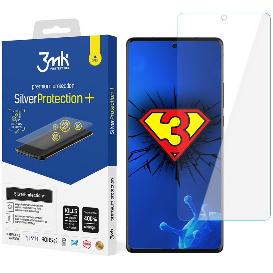 Skjermbeskytter 3MK Silver Protect+ for Motorola Edge 30 Ultra, Plast