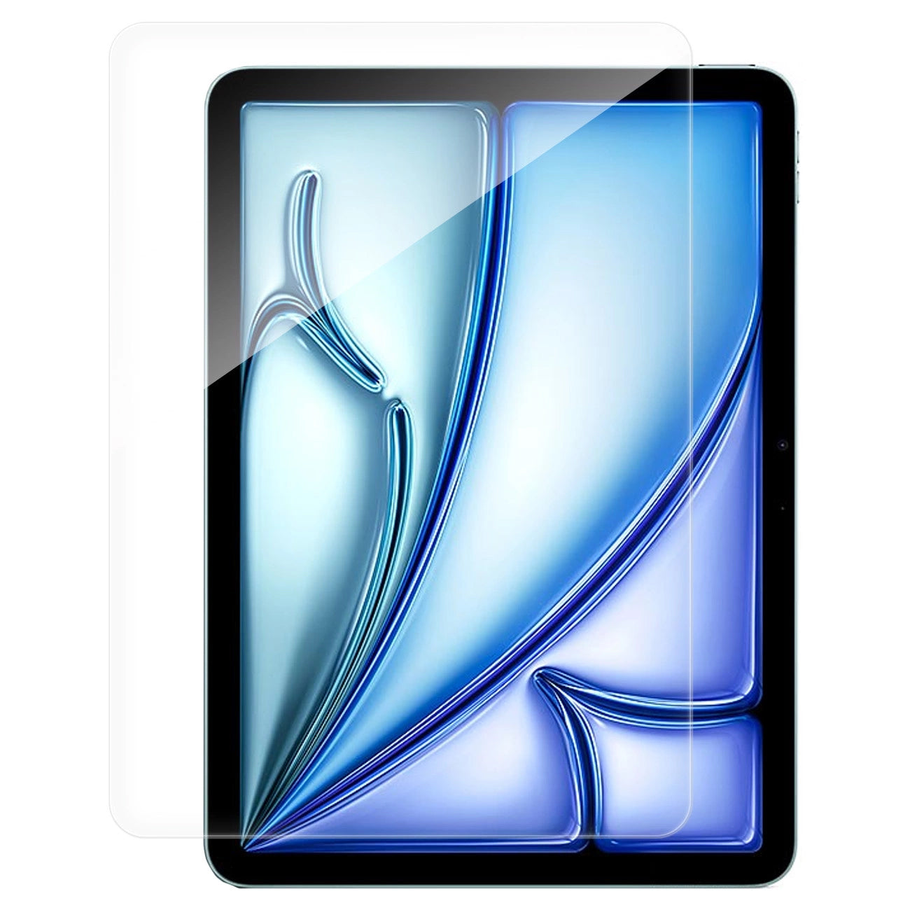WZK skjermbeskyttelsesfilm for Apple iPad Air 11 (2026) / Air 11 (2025), Herdet glass, Full lim