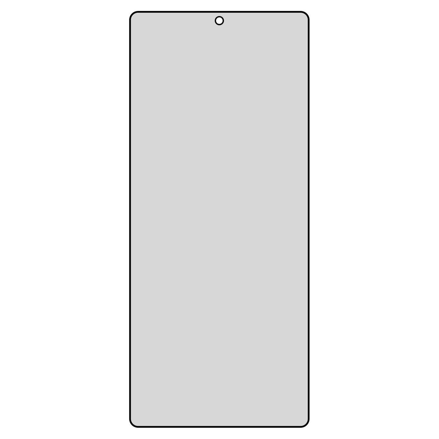 Beskyttelsesfolie Privacy Blueo for Samsung Galaxy S25 Ultra S938, Herdet Glass, Full Lim, 5D