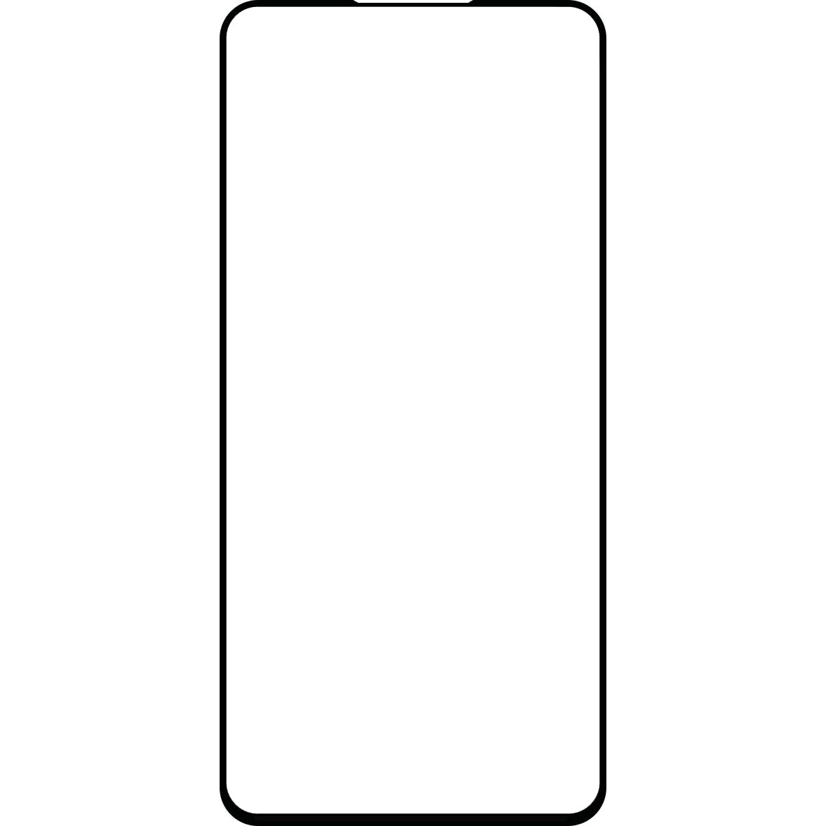 OEM skjermbeskyttelsesfilm for Xiaomi Redmi Note 14 5G, Herdet glass, Full lim, 5D, Svart