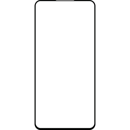 OEM skjermbeskyttelsesfilm for Xiaomi Redmi Note 14 5G, Herdet glass, Full lim, 5D, Svart