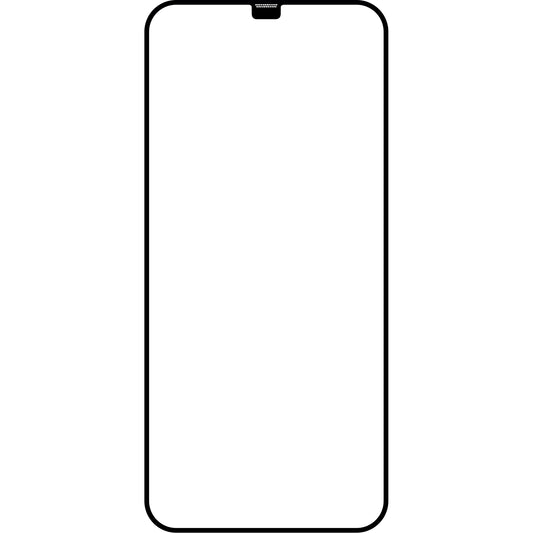 OEM skjermbeskyttelsesfilm med automatisk justering for Apple iPhone 11 Pro / XS, herdet glass, full lim, 5D, svart