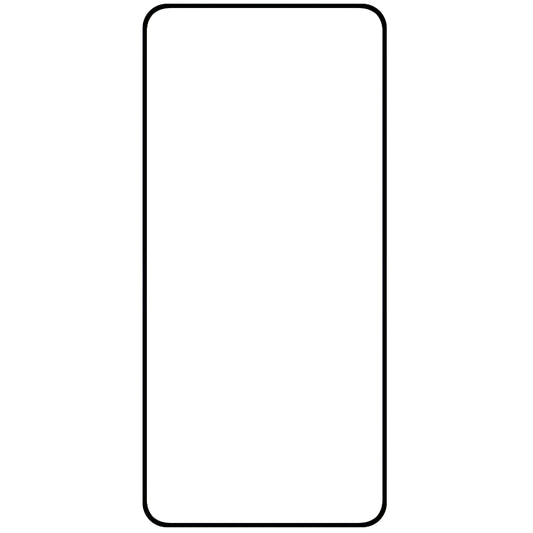 OEM skjermbeskyttelsesfilm for Samsung Galaxy A56 A566, Herdet glass, Full lim, 5D, Svart