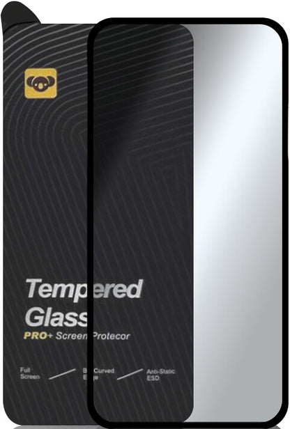 Skjermbeskyttelse Bear PRO+ for Motorola Moto G15 / G15 Power, Herdet glass, Full lim, Svart
