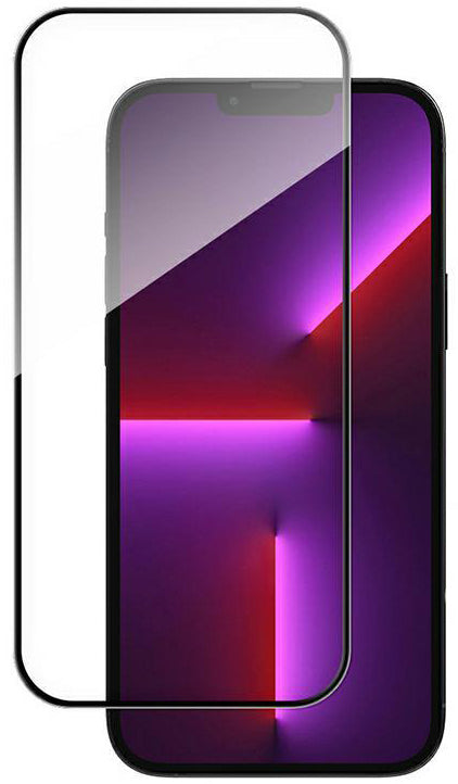 OEM skjermbeskyttelsesfilm for Oppo Reno13 F, Herdet glass, Full lim, 21D, Svart