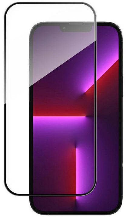 OEM skjermbeskyttelsesfilm for Oppo Reno13 F, Herdet glass, Full lim, 21D, Svart
