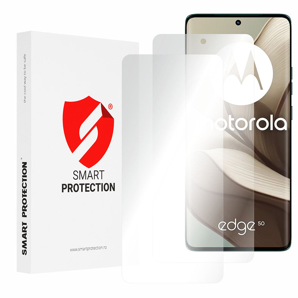 Smart Protection Premium Classic skjermbeskyttelsesfilm for Motorola Edge 50, plast, sett med 2 stk