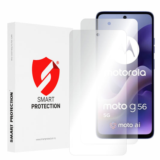 Smart Protection Premium Classic skjermbeskyttelsesfilm for Motorola Moto G56, plast, sett med 2 stk