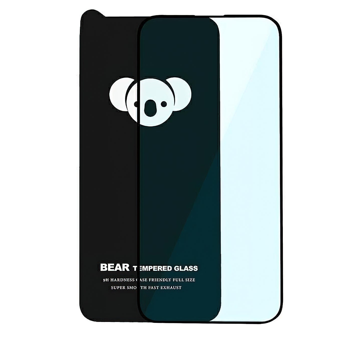 Bear HD skjermbeskyttelse for Samsung Galaxy A17 4G / A17 5G / A16 5G A166 / A16 4G A165, Herdet glass, Full lim, Svart