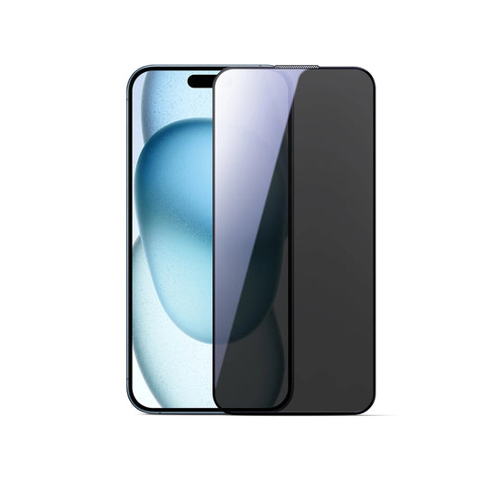 Beskyttelsesfilm for skjerm Privacy Joyroom JR-MLG0283 for Apple iPhone 16 Pro Max, Herdet glass, Full lim, 2.5D