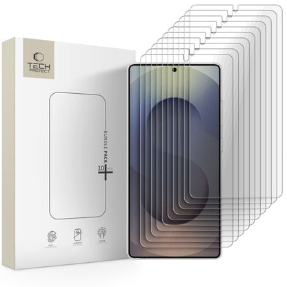 Skjermbeskytter Tech-Protect for Samsung Galaxy S26 Ultra S948, Herdet Glass, Full Lim, Sett med 10 stykker