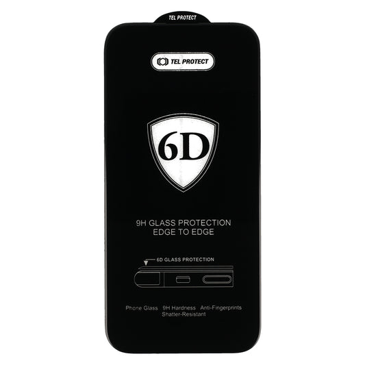 OEM skjermbeskyttelse for Samsung Galaxy S26 Plus S947, Herdet glass, Full lim, 6D, Svart