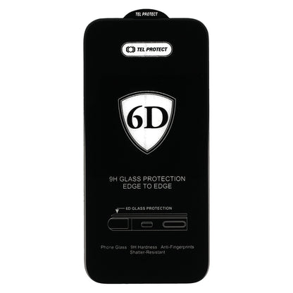 OEM skjermbeskyttelsesfilm for Samsung Galaxy S26 Ultra S948, Herdet glass, Full lim, 6D, Svart