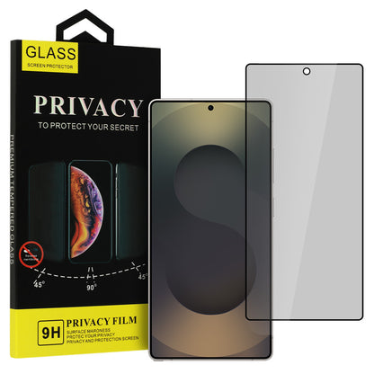 Privacy-skjermbeskyttelse OEM Shield Screen for Samsung Galaxy S25 Ultra S938, Herdet glass, Full lim