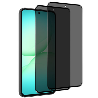 Privacy Northjo skjermbeskyttelse for Samsung Galaxy A57 5G, Herdet glass, Full lim, Sett med 2 stk