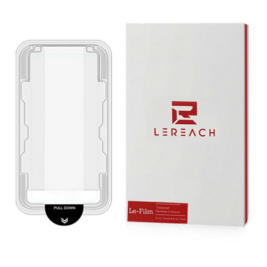 Lereach skjermbeskyttelsesfilm for Xiaomi Redmi Note 15 Pro 5G, Herdet glass, Full lim, Svart