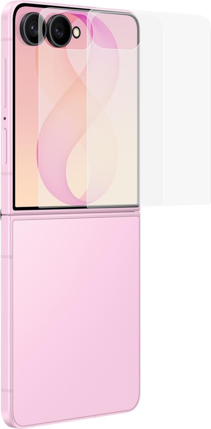 Samsung Anti-reflekterende Skjermbeskyttelse for Galaxy Z Flip8 F776, Plast, Sett med 2 stk EF-UF776CTEGWW