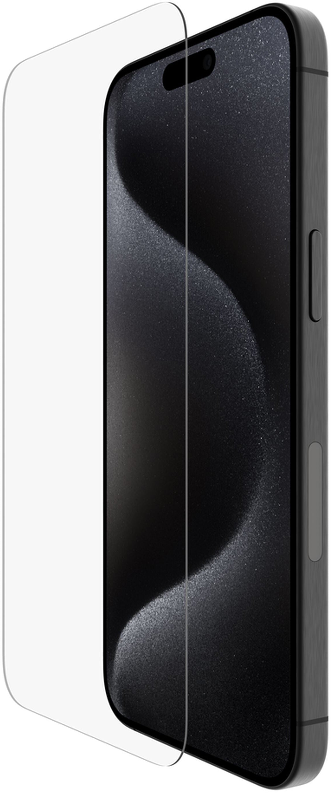 Skjermbeskyttelsesfilm Belkin ScreenForce UltraGlass 2 for Apple iPhone 15 Pro Max, Herdet glass, Full lim OVA134zz