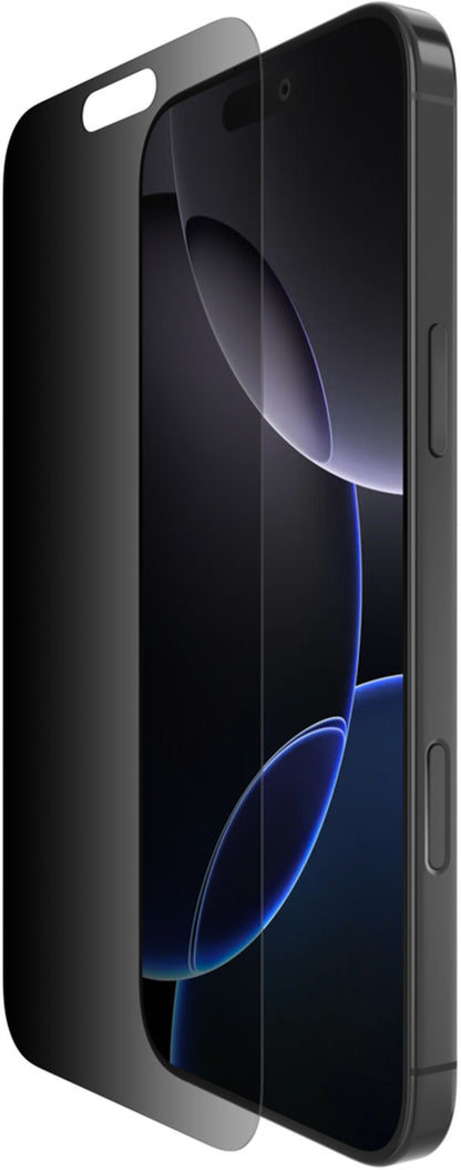 Privacy-skjermbeskytter Belkin ScreenForce InvisiGlass for Apple iPhone 16 Pro Max, Herdet glass, Full lim OVA170hq