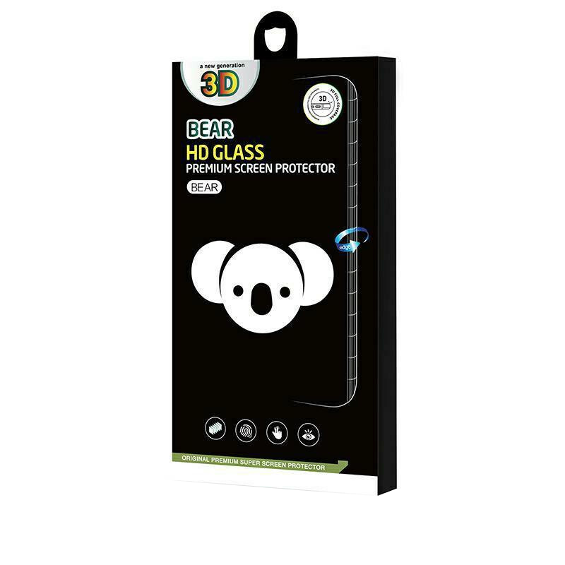 Bear HD skjermbeskyttelse for Samsung Galaxy S26 S942, Herdet glass, Full lim, Svart