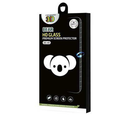 Bear HD skjermbeskyttelse for Samsung Galaxy S26 Ultra S948, Herdet glass, Full lim, Svart