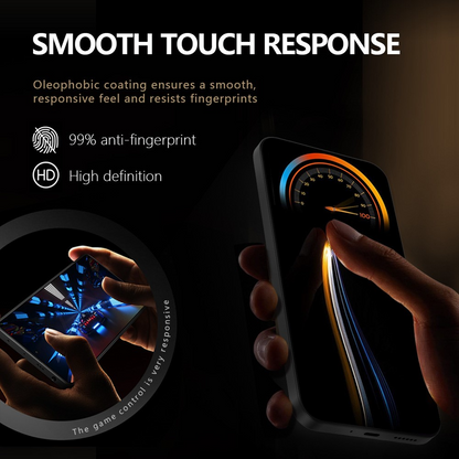 Privacy-skjermbeskytter Lereach for Xiaomi 17T Pro, Herdet glass, Full lim, Sett med 2 stk