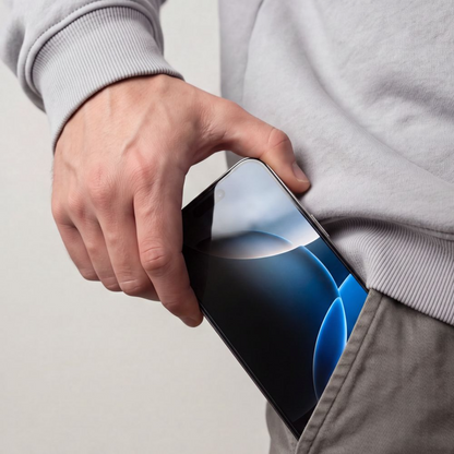 Privacy Tech-Protect OneTouch skjermbeskyttelse for Apple iPhone 18 Pro Max, Herdet glass, Full lim, Sett med 2 stk