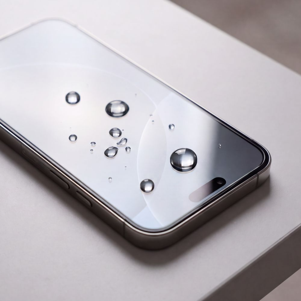 Privacy Tech-Protect OneTouch skjermbeskyttelse for Apple iPhone 18 Pro, Herdet glass, Full lim, Sett med 2 stk