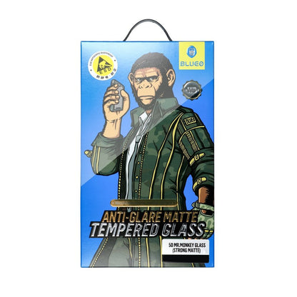 Mr. Monkey Glass skjermbeskytter for personvern til Apple iPhone 15 Pro Max, fulllimt, 5D