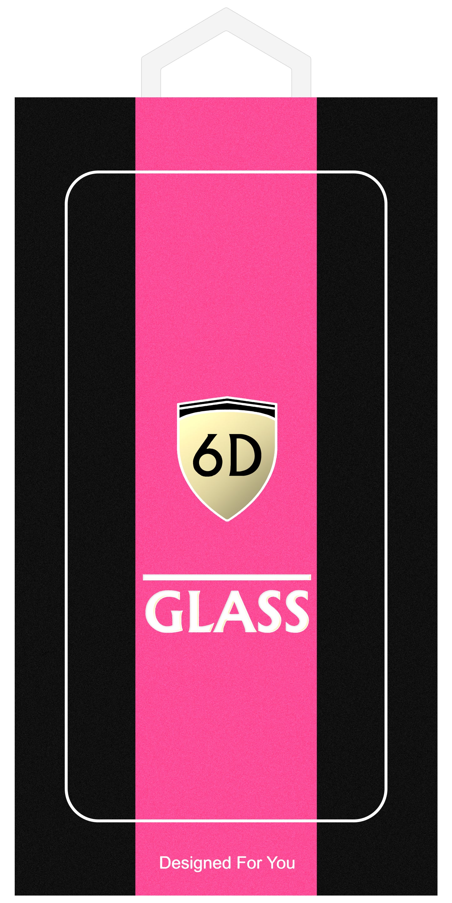 OEM skjermbeskyttelsesfilm for Samsung Galaxy A55 5G A556, Herdet glass, Full lim, 6D, Svart