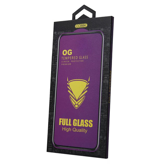 OEM OG Premium OEM skjermbeskytter for Samsung Galaxy A35 5G A356, glassbeskyttelse, full lim, svart