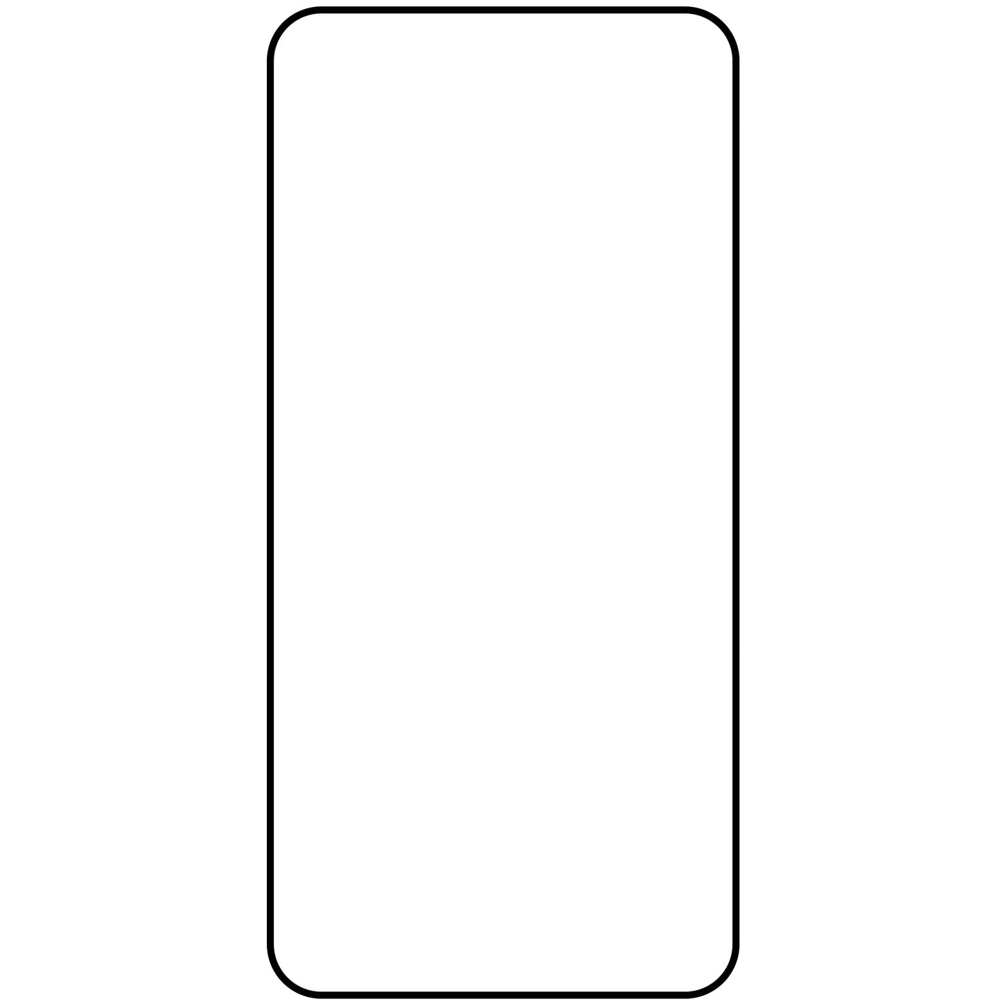 Vmax skjermbeskytter for Samsung Galaxy S24+ S926, glassbeskyttet, full lim, 9D, svart