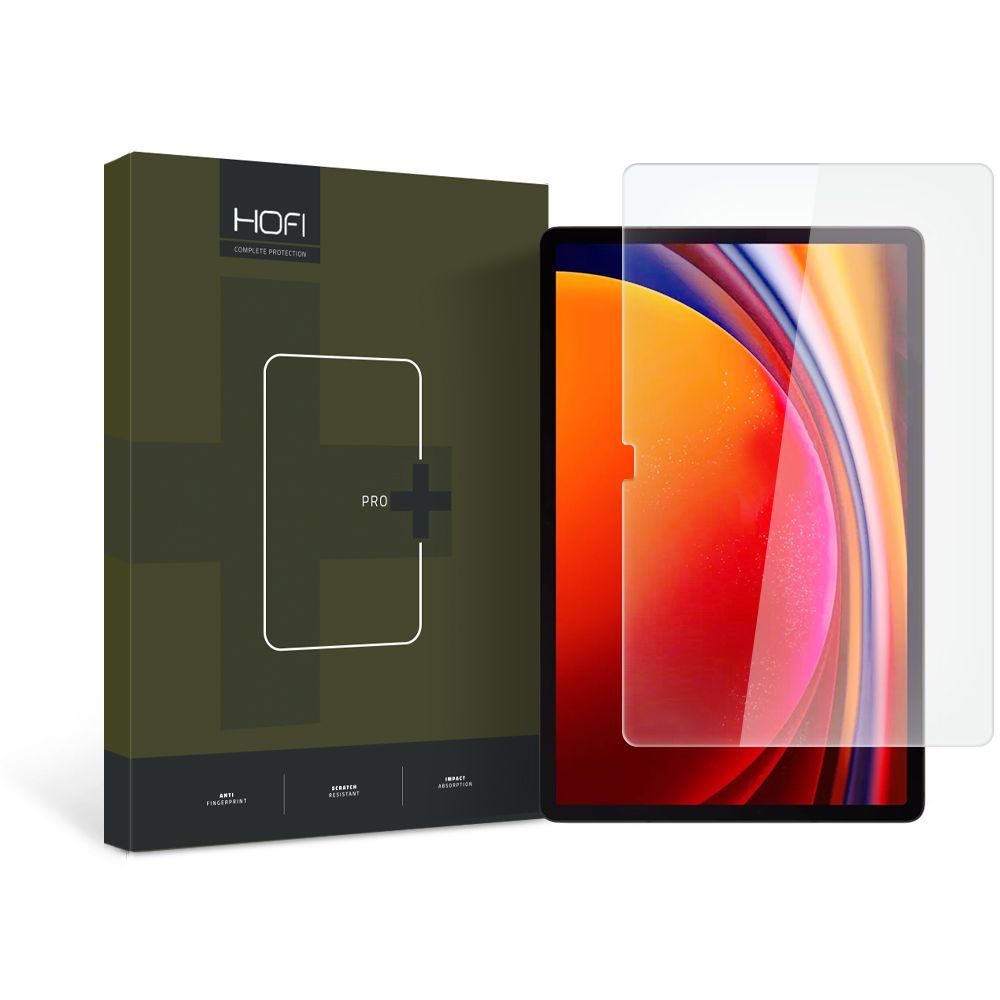 HOFI Glass PRO+ skjermbeskyttelsesfilm for Samsung Galaxy Tab S10+ / Tab S9+ / Tab S8+ / Tab S7 FE / Tab S7+, Herdet glass, Full lim