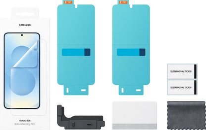 Skjermbeskytter Anti-reflekterende for Samsung Galaxy S25 S931, Plast, Sett med 2 stykker EF-US931CTEGWW