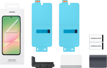 Skjermbeskyttelse for Samsung Galaxy A56 A566, plast, sett med 2 stk EF-UA566CTEGWW